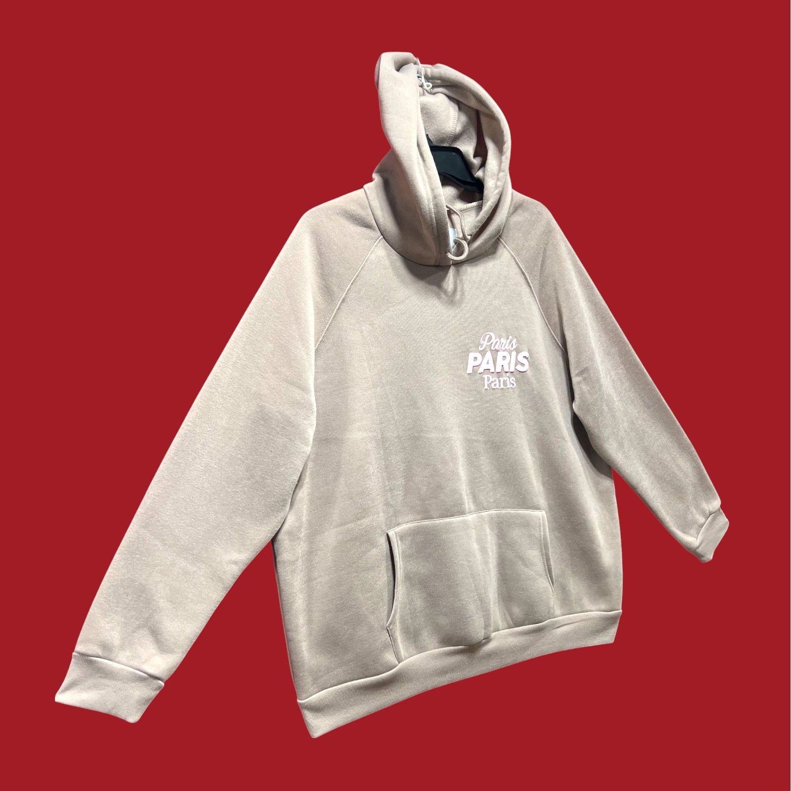 Other Rue 24 - Women's Long Sleeve Hooded Sweatshirt - Brown - Ext Size XL / US 12-14 / IT 48-50 - 11 Thumbnail