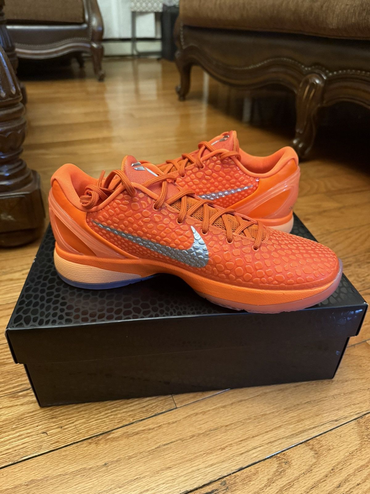 Nike Nike Zoom Kobe 6 Protro ‘Total Orange’ Size US 9.5 / EU 42-43 - 1 Thumbnail