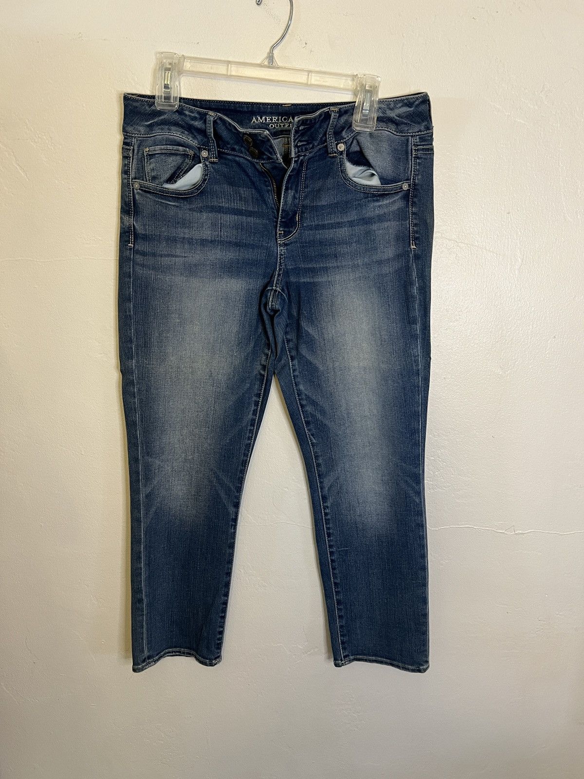 American Eagle Outfitters American Eagle Artist Crop Super Stretch Size 10 Size 32" / US 10 / IT 46 - 1 Thumbnail