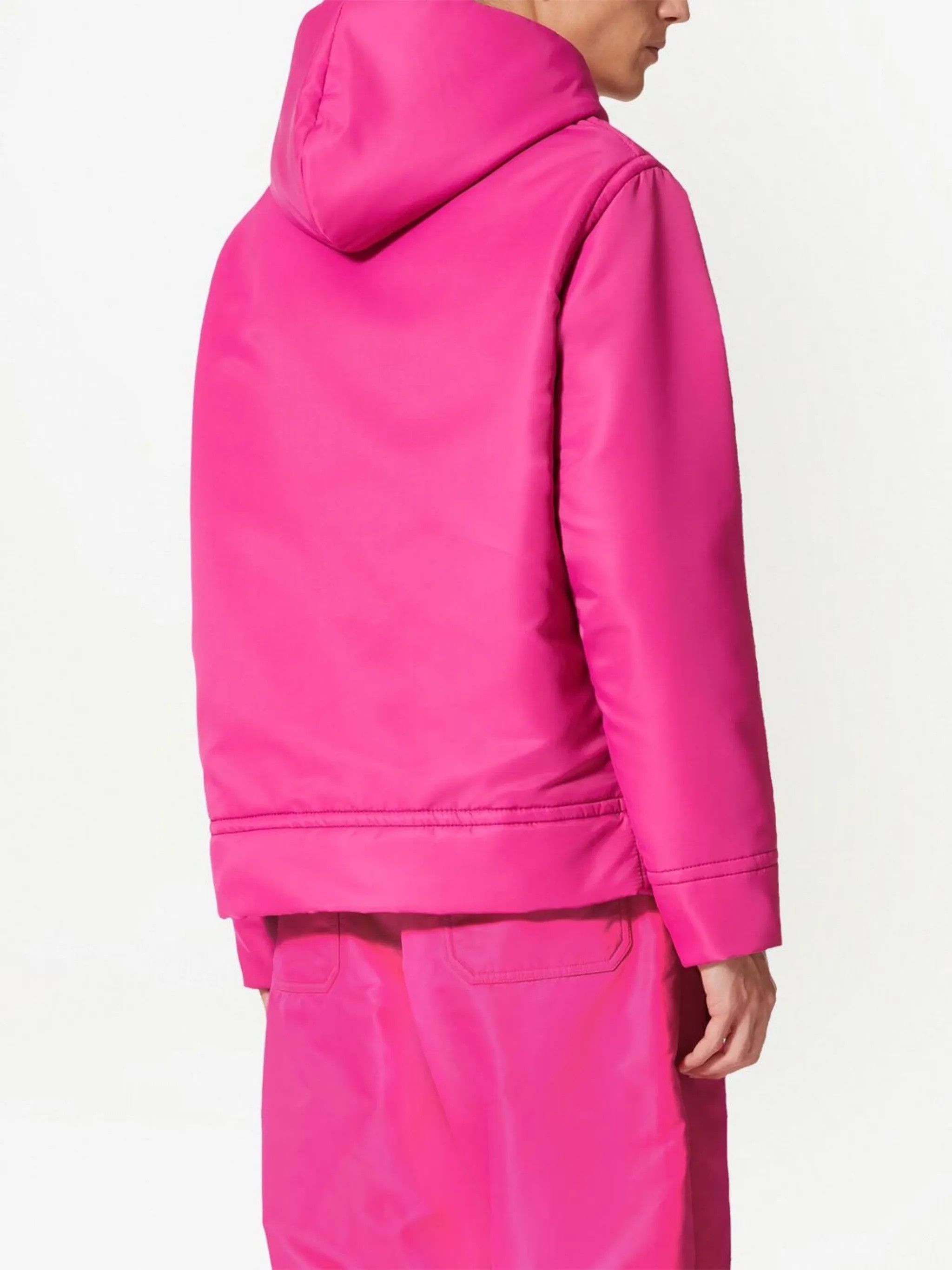 Valentino o1y0525 Logo Hoodie in Fuchsia Size US M / EU 48-50 / 2 - 3 Thumbnail