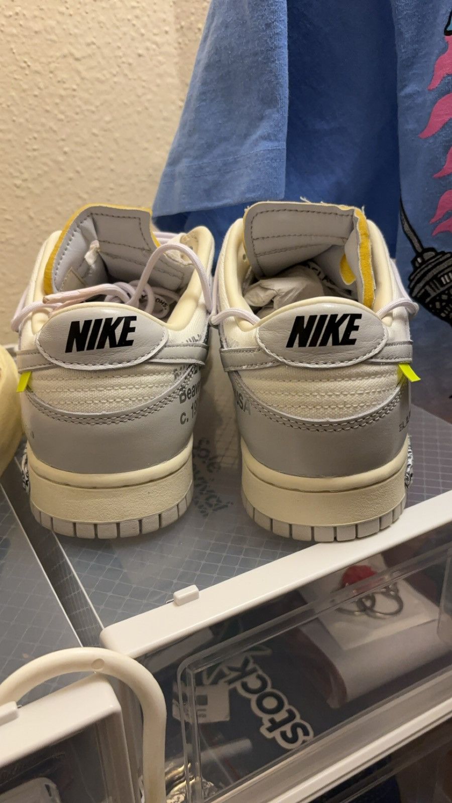 Nike × Off-White Off-White Nike Dunk Low Lot 49/50 Size US 9 / EU 42 - 12 Thumbnail