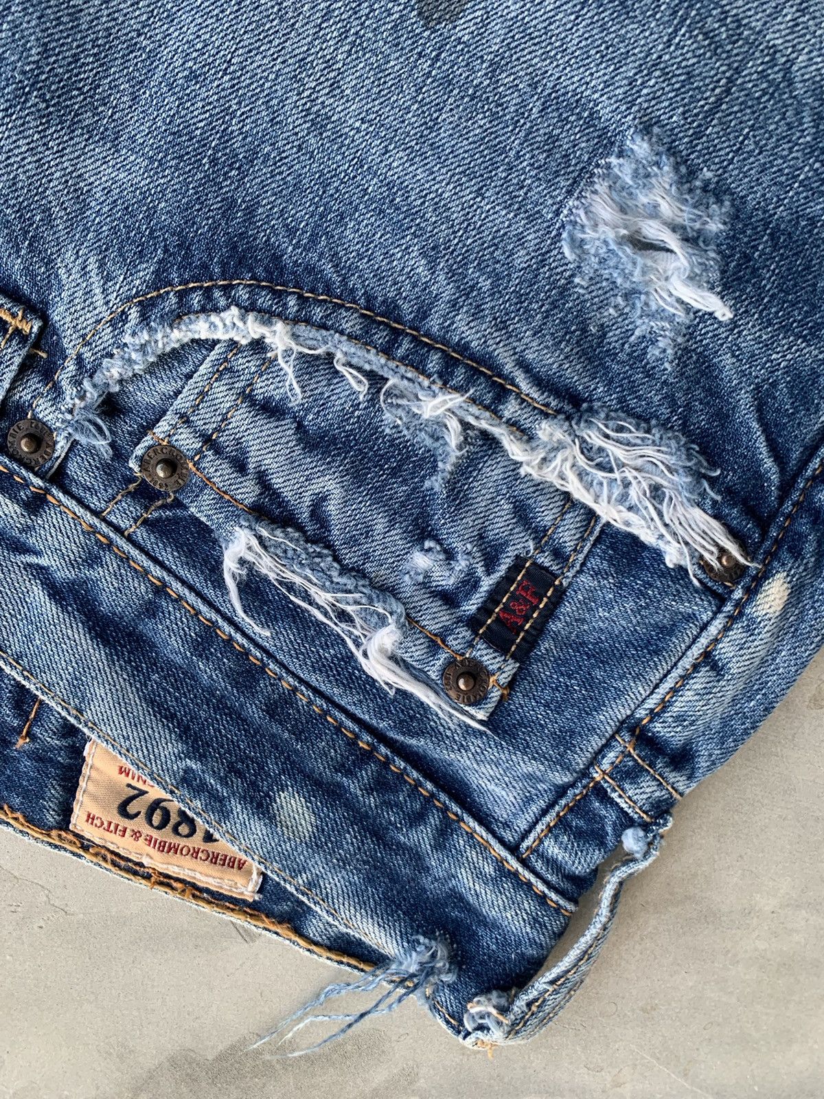 Vintage Destroyed Vintage Made in usa Size US 32 / EU 48 - 10 Thumbnail