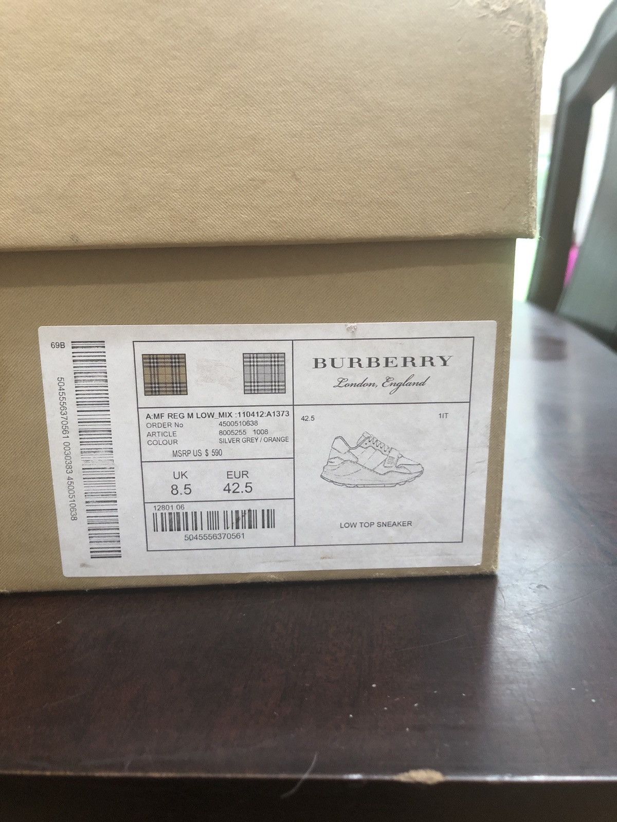 Burberry Burberry low’s Size US 8.5 / EU 41-42 - 6 Thumbnail