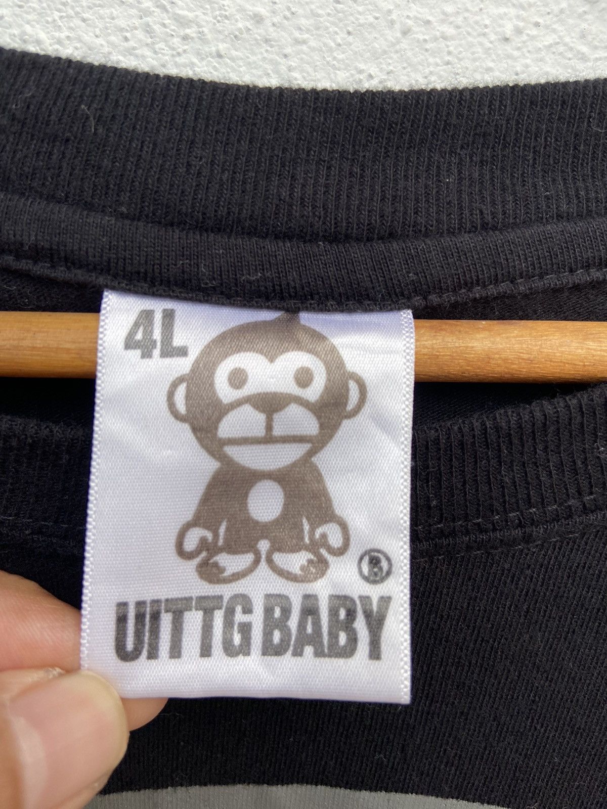 Japanese Brand 🔥 UTTG BABY t shirt long sleeve bape Size US L / EU 52-54 / 3 - 4 Thumbnail