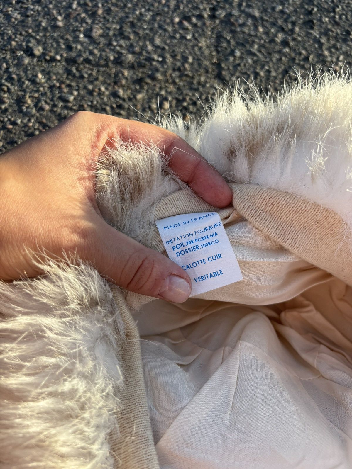 Japanese Brand × Vintage Vintage Eskimo Shearling Trim Pillbox hat Size ONE SIZE - 5 Thumbnail