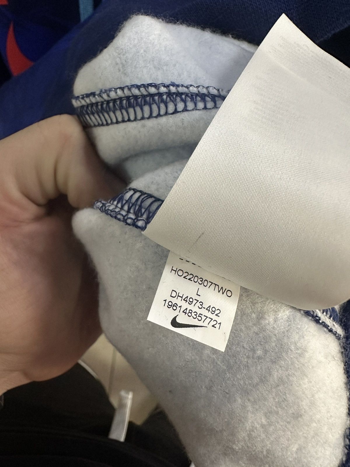 Nike England soccer hoodie size L logo 3 Lions rare Size US L / EU 52-54 / 3 - 8 Thumbnail