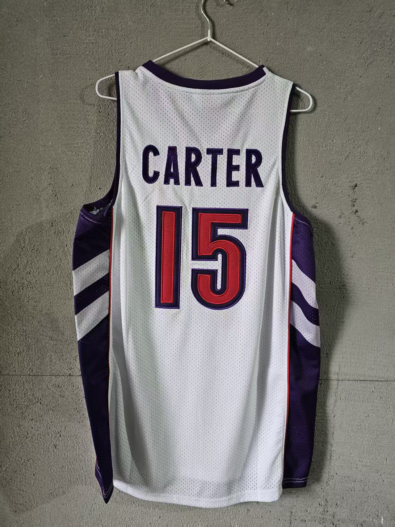 NBA Toronto Raptors Vince Carter Jersey Double Stitched Purpl L Size US L / EU 52-54 / 3 - 2 Thumbnail