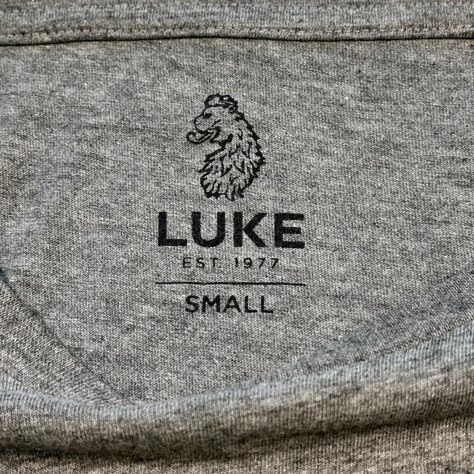 Other Luke Sport T-Shirt Men's UK Size S Grey Embroidered Logo Size US S / EU 44-46 / 1 - 9 Thumbnail