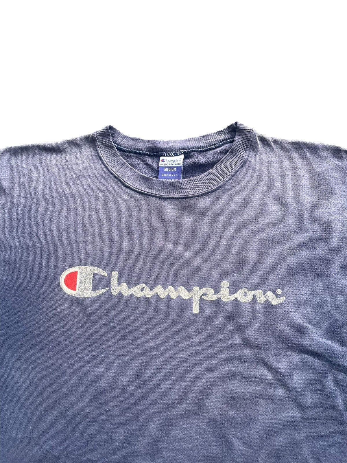 Champion Vintage Champion Faded Sweatshirt Size US L / EU 52-54 / 3 - 3 Thumbnail
