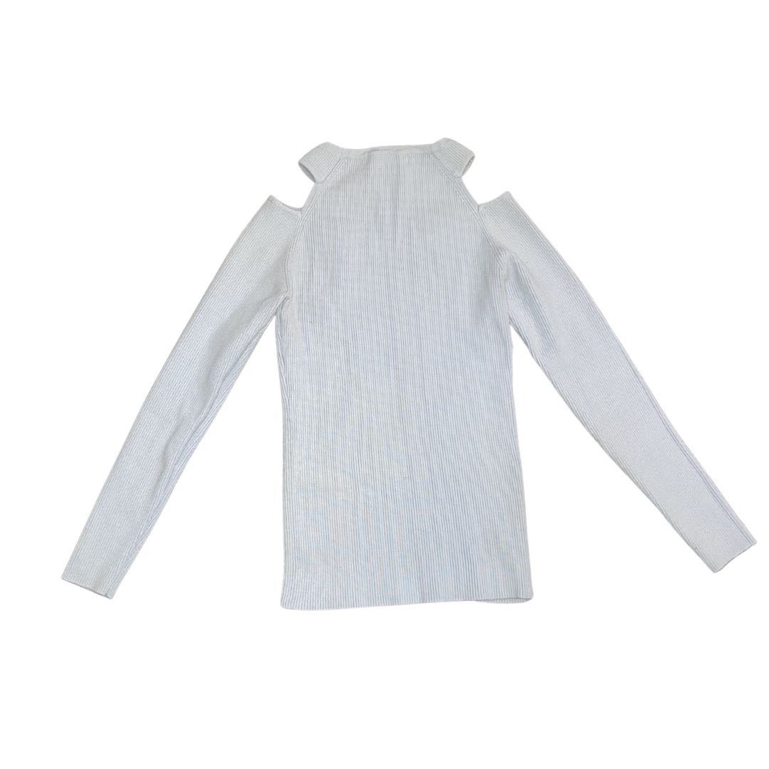 Other Catherine Malandrino Cold Shoulders Ribbed Sweater Top Size M / US 6-8 / IT 42-44 - 2 Thumbnail