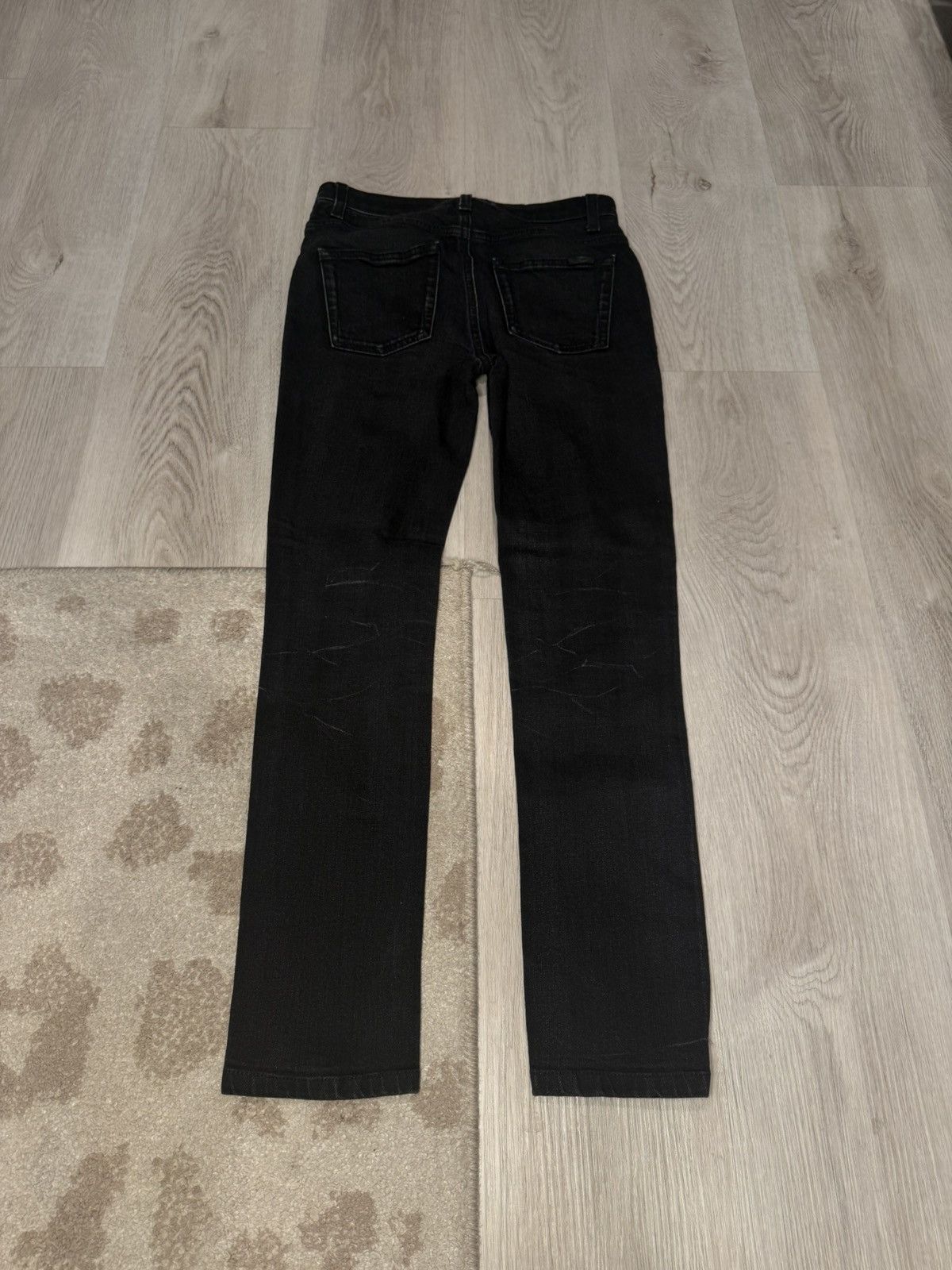 Saint Laurent Paris s/s 2021 black skinny jeans!! Size US 26 / EU 42 - 4 Thumbnail