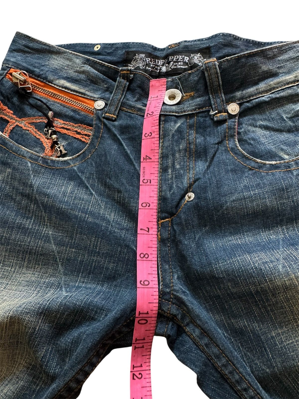 Vintage VINTAGE REDPAPPER JAPANESE STYLE DISTRESSED DENIM Size US 30 / EU 46 - 19 Thumbnail
