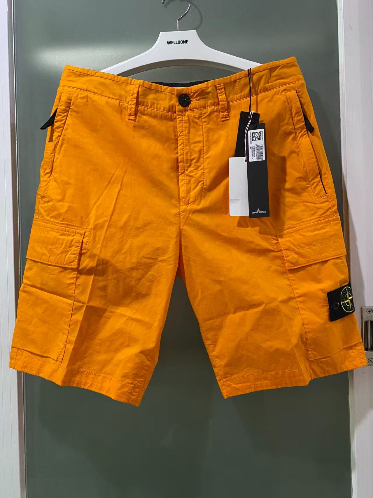 Stone Island stone island orange casual shorts with tags Size US 30 / EU 46 - 1 Thumbnail