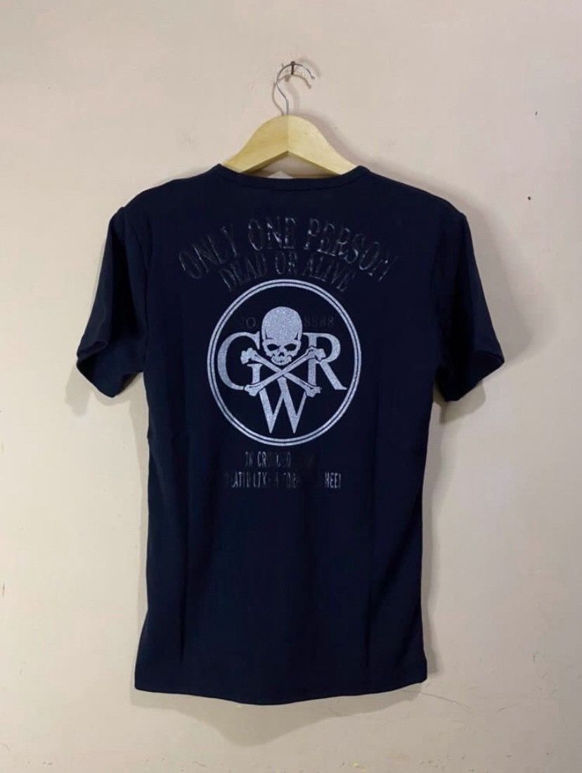 Le Grande Bleu (L.G.B.) Vintage In The Attic Skulls Poem Vkei Tee Size US L / EU 52-54 / 3 - 2 Thumbnail