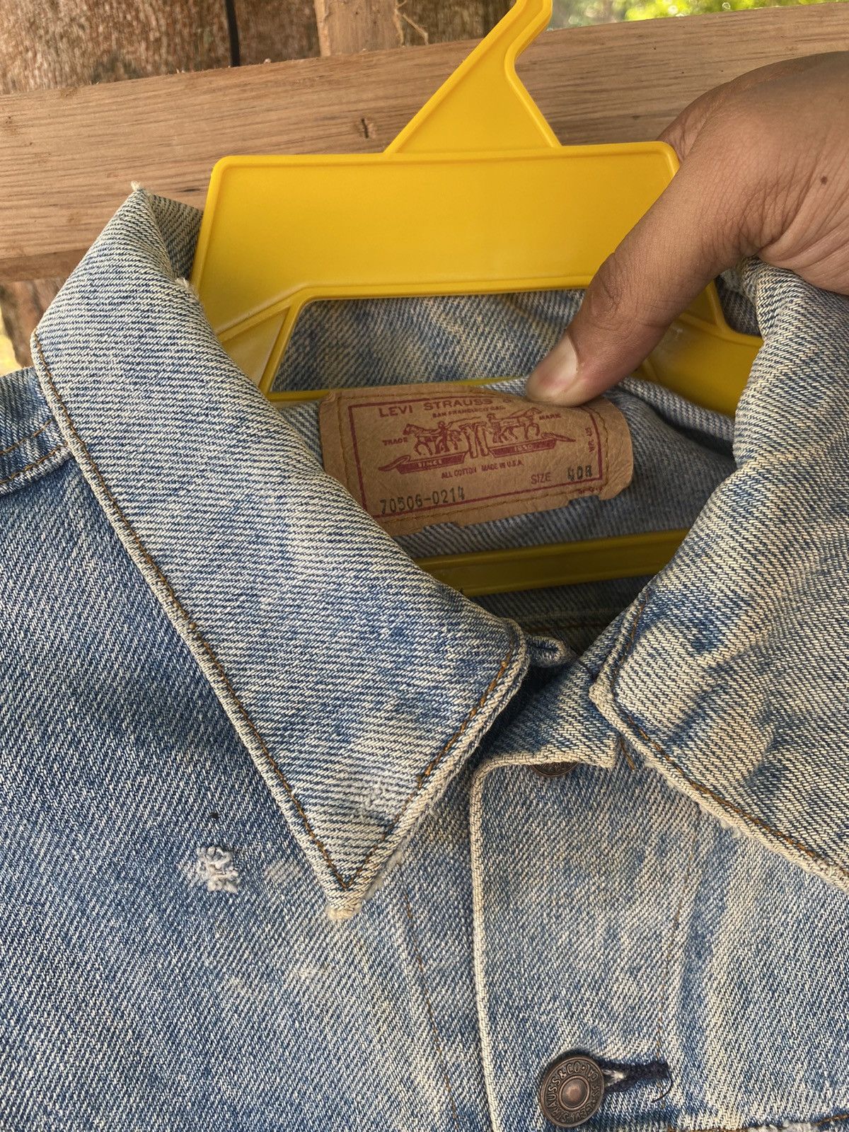 🔥 Distressed 🔥 Vintage 90s Levis Type-2 Jacket