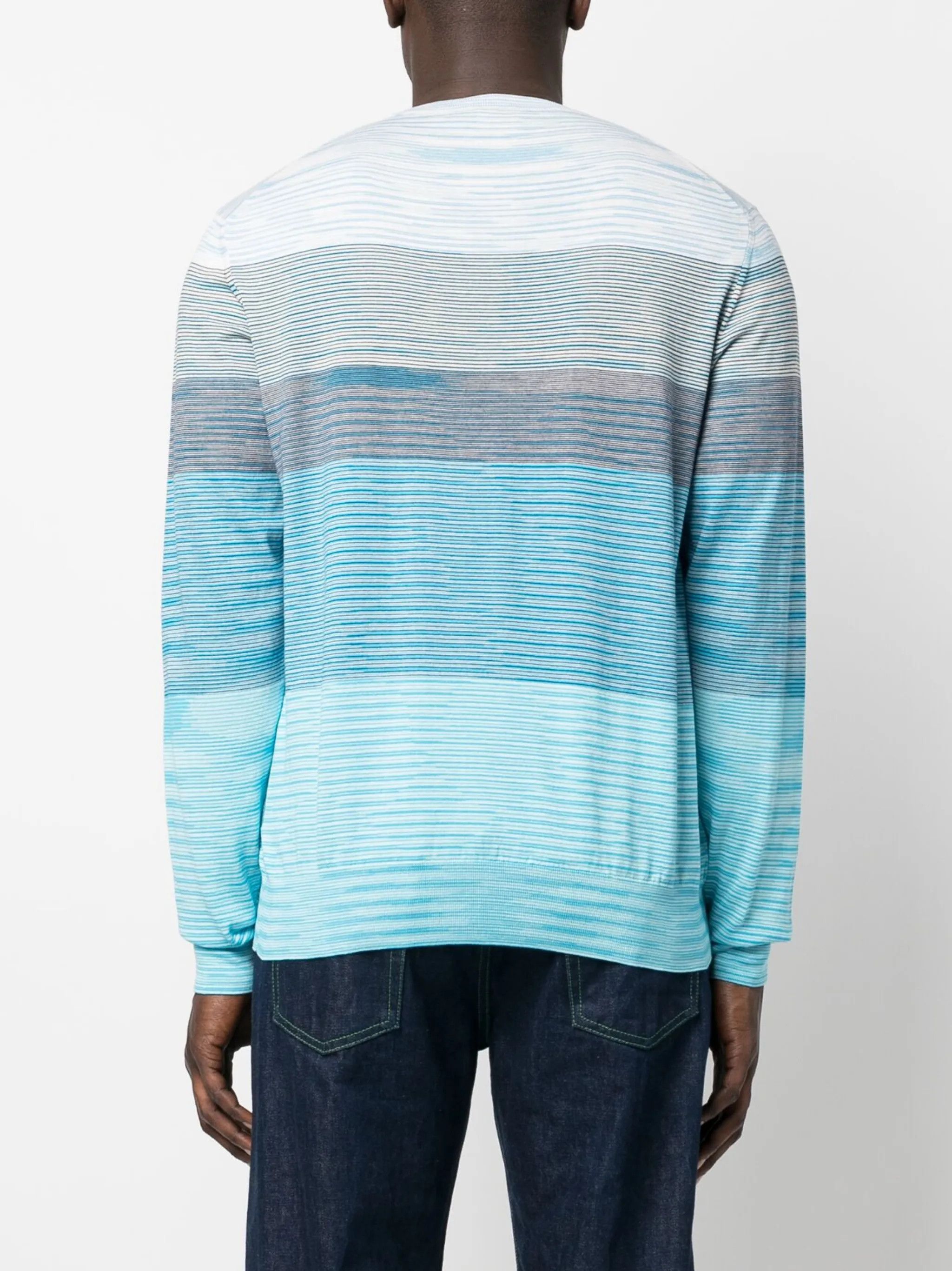 Missoni o1y0225 Crewneck Sweater in Multicolor Size US L / EU 52-54 / 3 - 4 Thumbnail