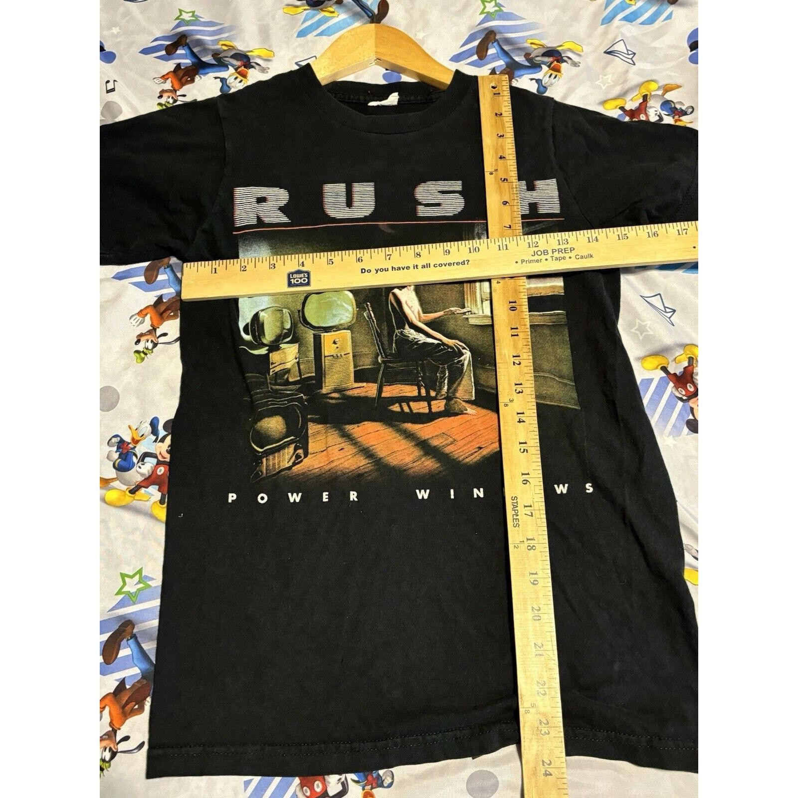 Other Vintage y2k rush power windows band Shirt Black Size Small Size US S / EU 44-46 / 1 - 5 Thumbnail