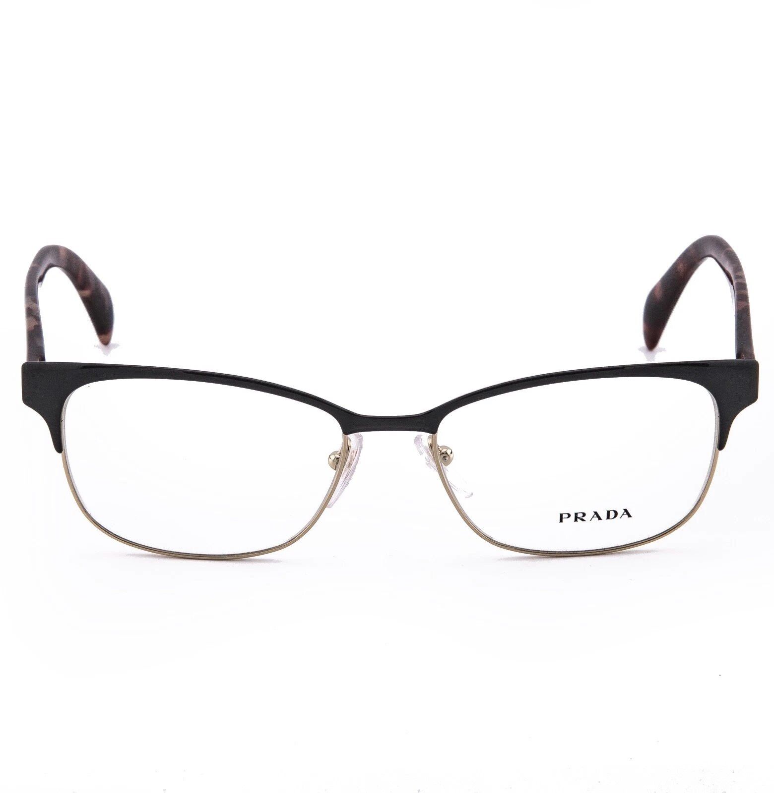 Prada PRADA Journal 65R PR65RV Brown Eyeglasses Optical Frame Size ONE SIZE - 3 Thumbnail