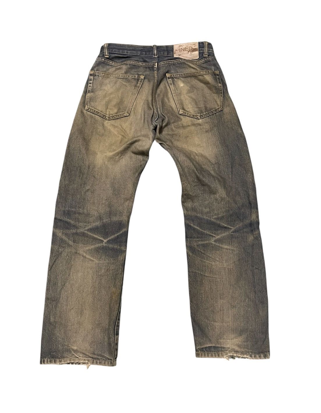 Yohji Yamamoto Distressed Denim Ined By Yohji Yamamoto Denim Pant Size US 30 / EU 46 - 6 Thumbnail