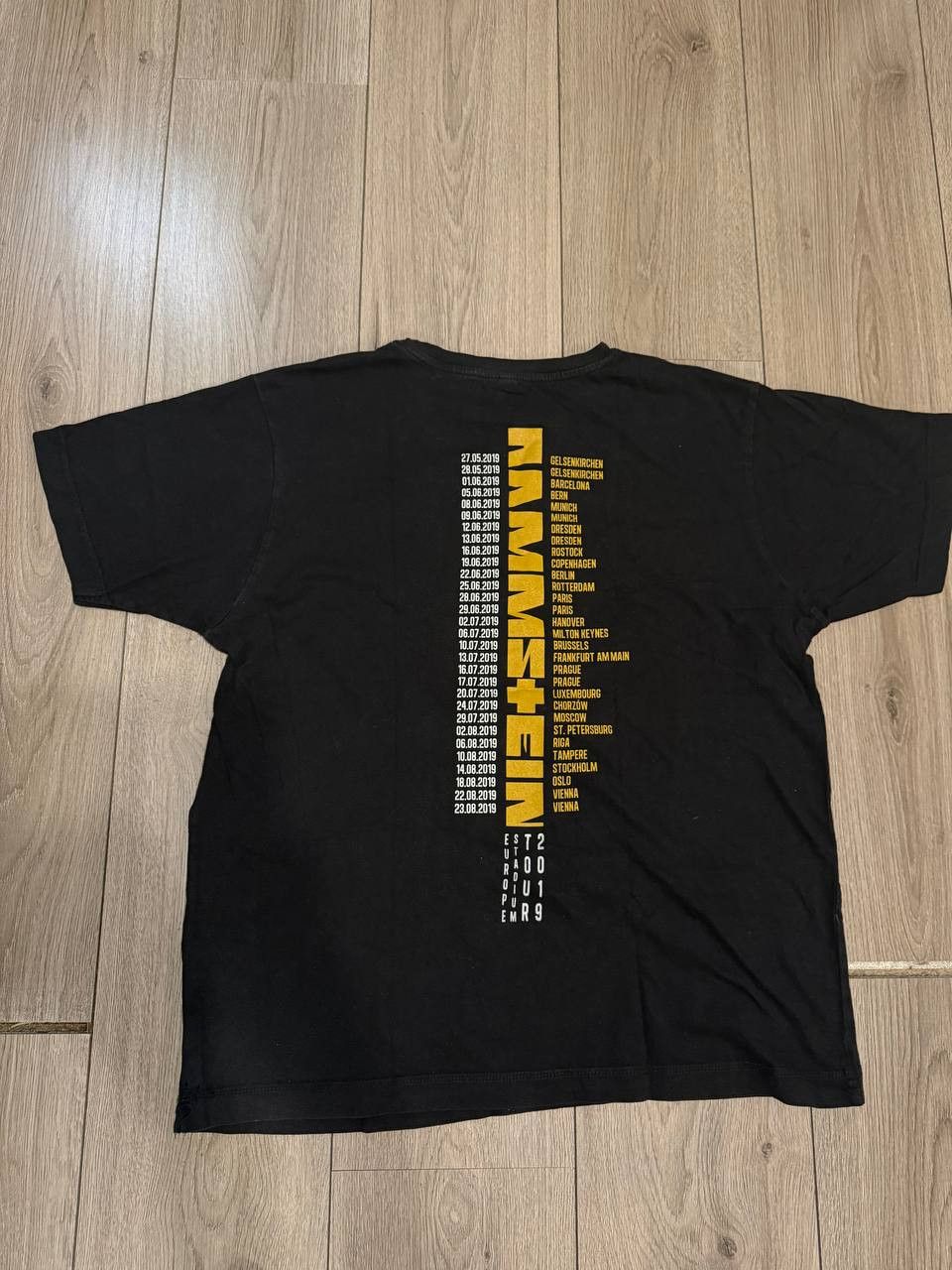 Other Rammstein Shirt Europe Stadium Tour 2019 Metal Band men Sz L Size US L / EU 52-54 / 3 - 6 Thumbnail