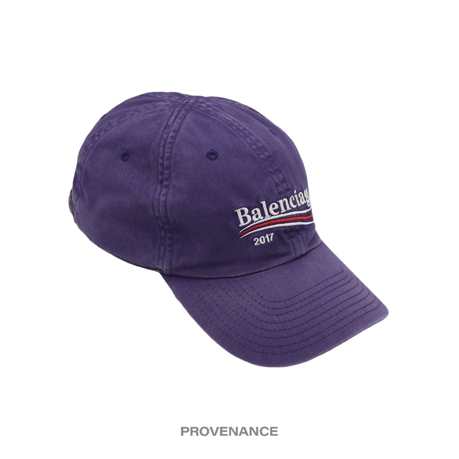 Balenciaga 🔴 Balenciaga Campaign Cap - Washed Blue Size ONE SIZE - 3 Thumbnail