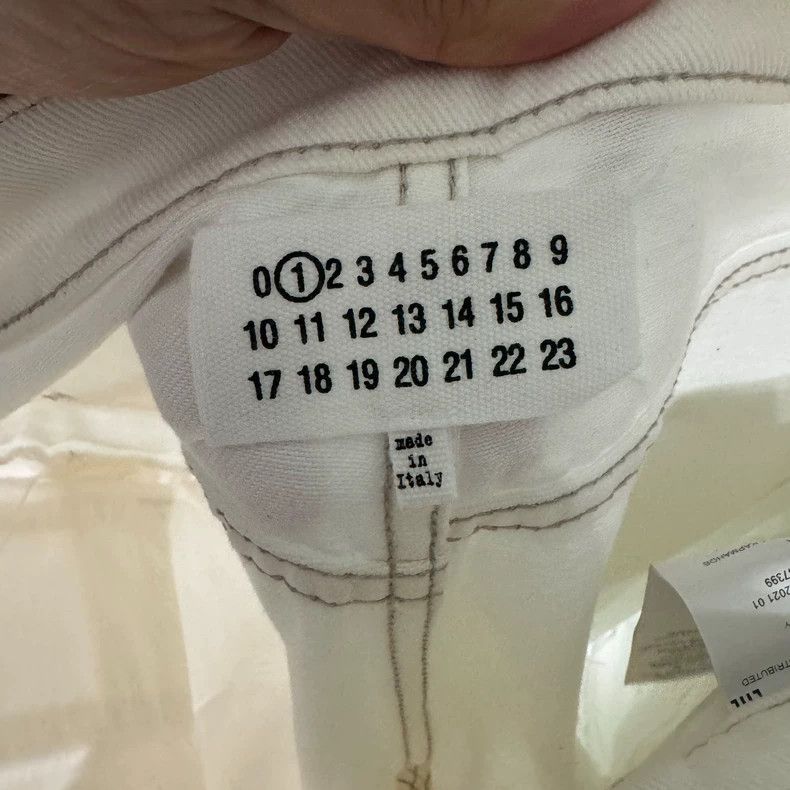 Maison Margiela Maison Margiela White destruction jeans 2501-Nextarrow Size US 36 / EU 52 - 3 Thumbnail