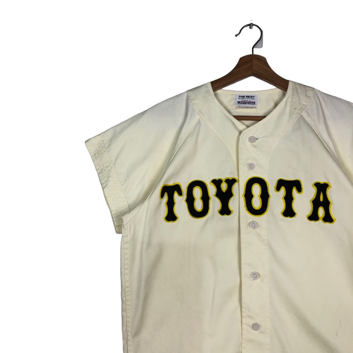 Japanese Brand 🔥Vintage Sports Jersey Descente Toyota Big Logo Spell Out Size US M / EU 48-50 / 2 - 7 Thumbnail