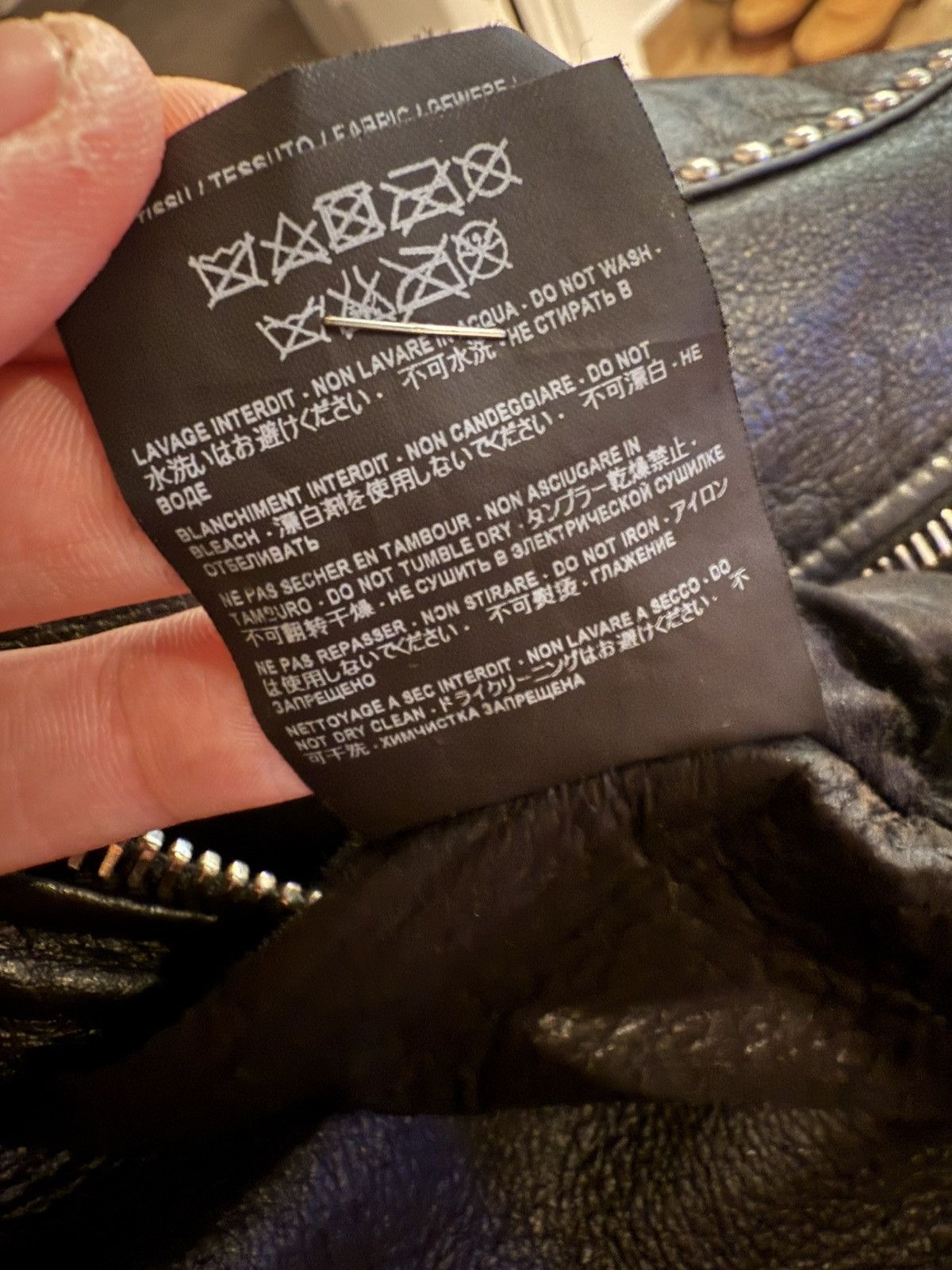 Saint Laurent Paris AW15 Saint Laurent Studded Fringe Leather Jacket Size US L / EU 52-54 / 3 - 8 Thumbnail