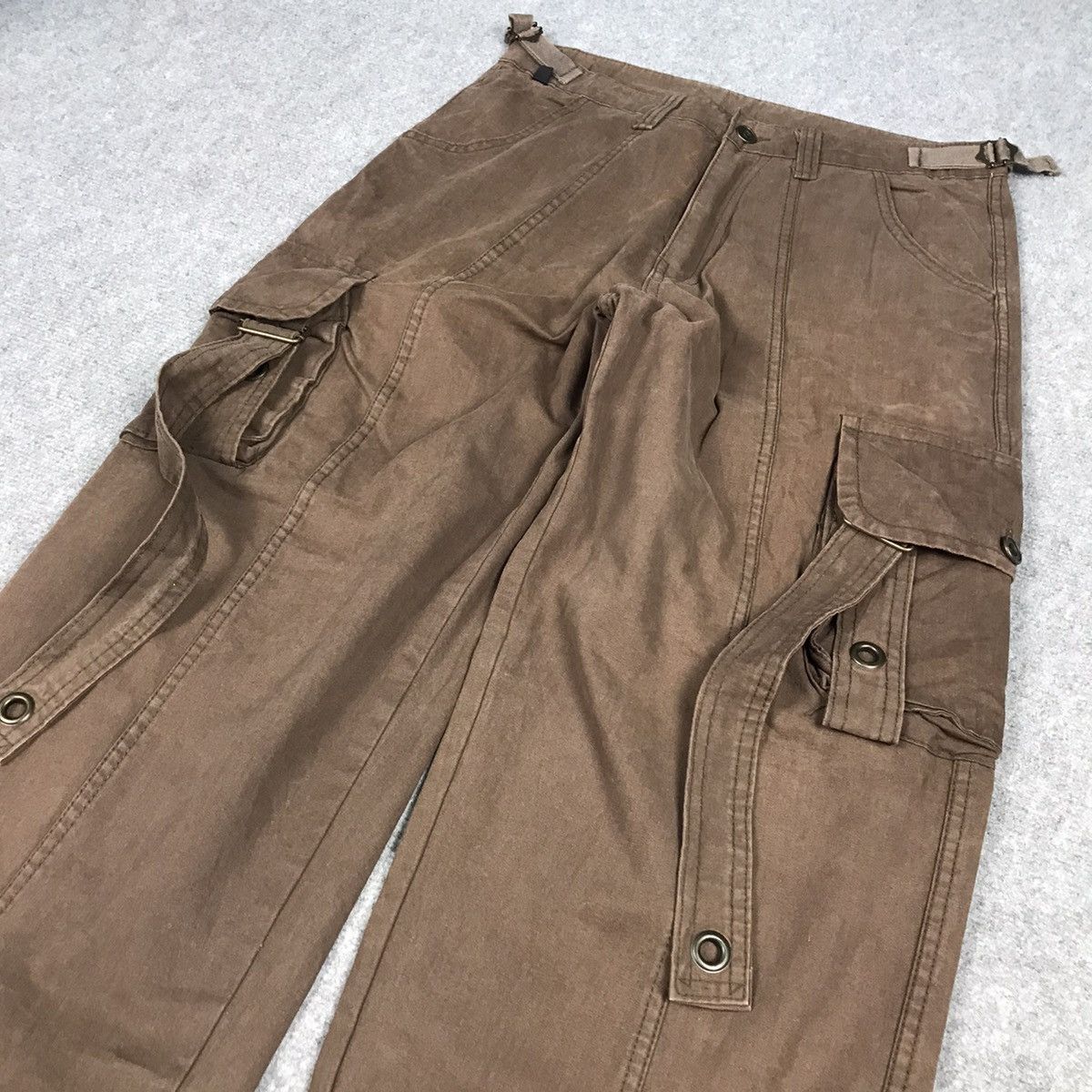 Japanese Brand JAPANESE BRAND DESIGN STYLE BAGGY TACTICAL PANTS Size US 28 / EU 44 - 3 Thumbnail