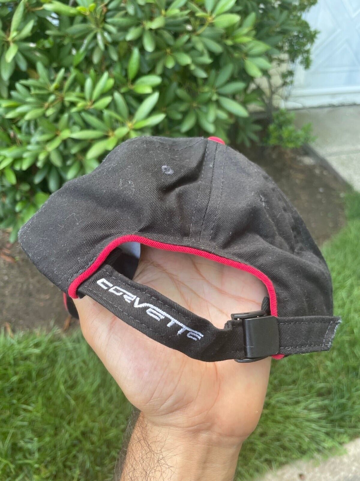 Chevrolet Vintage Corvette Chevy Racing Velcro Strap-Back Hat NASCAR Size ONE SIZE - 4 Thumbnail