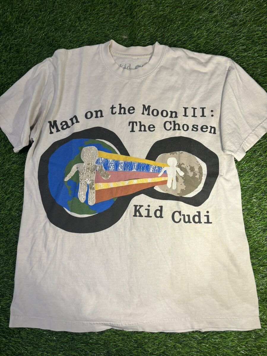 Cactus Plant Flea Market × Kid Cudi Kid Cudi CPFM Man on the Mood III T-shirt Size US L / EU 52-54 / 3 - 1 Thumbnail