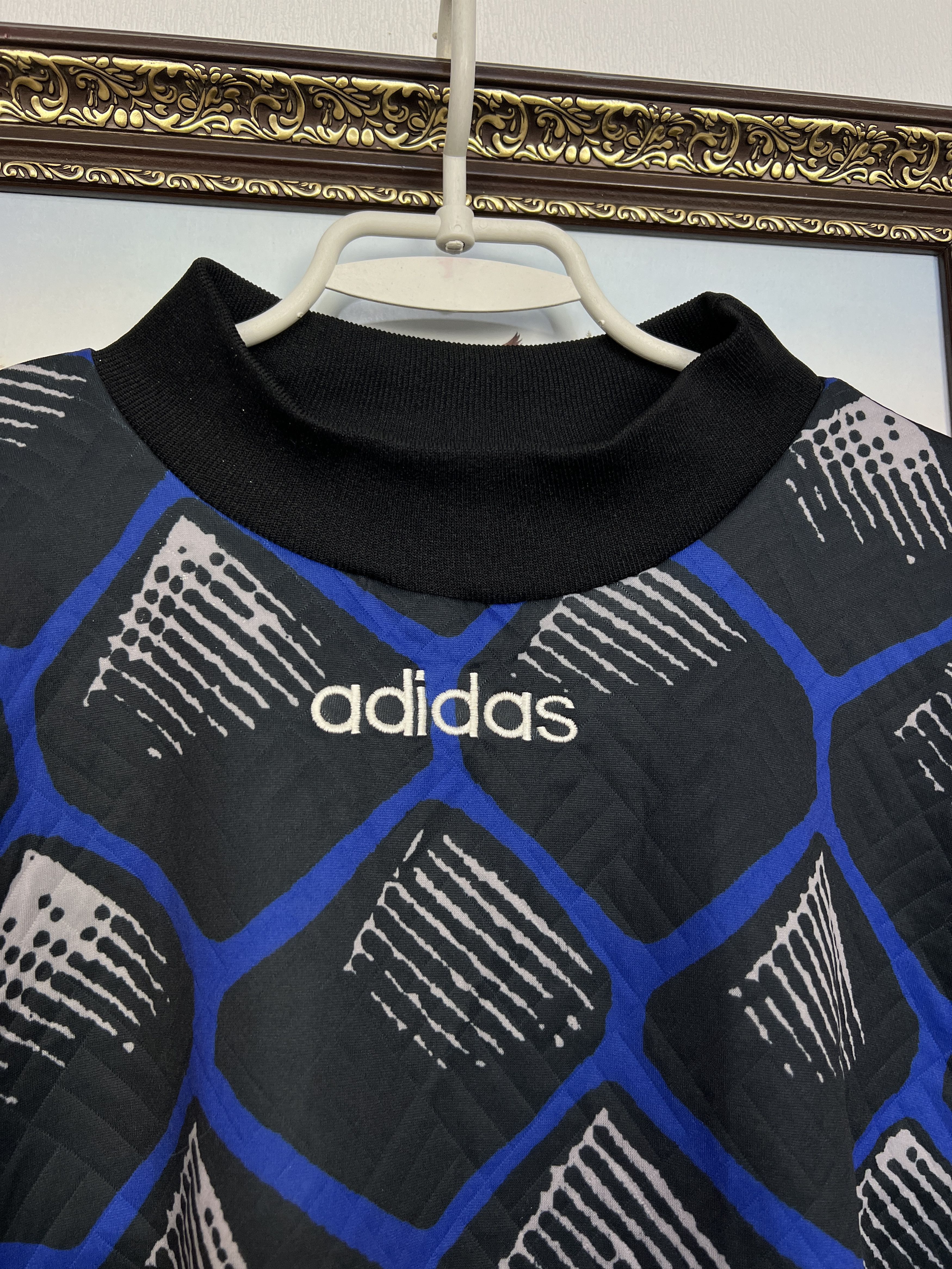 Adidas Vintage Football Goalkeeper Template Shirt Jersey Trikot Size US XXL / EU 58 / 5 - 3 Thumbnail