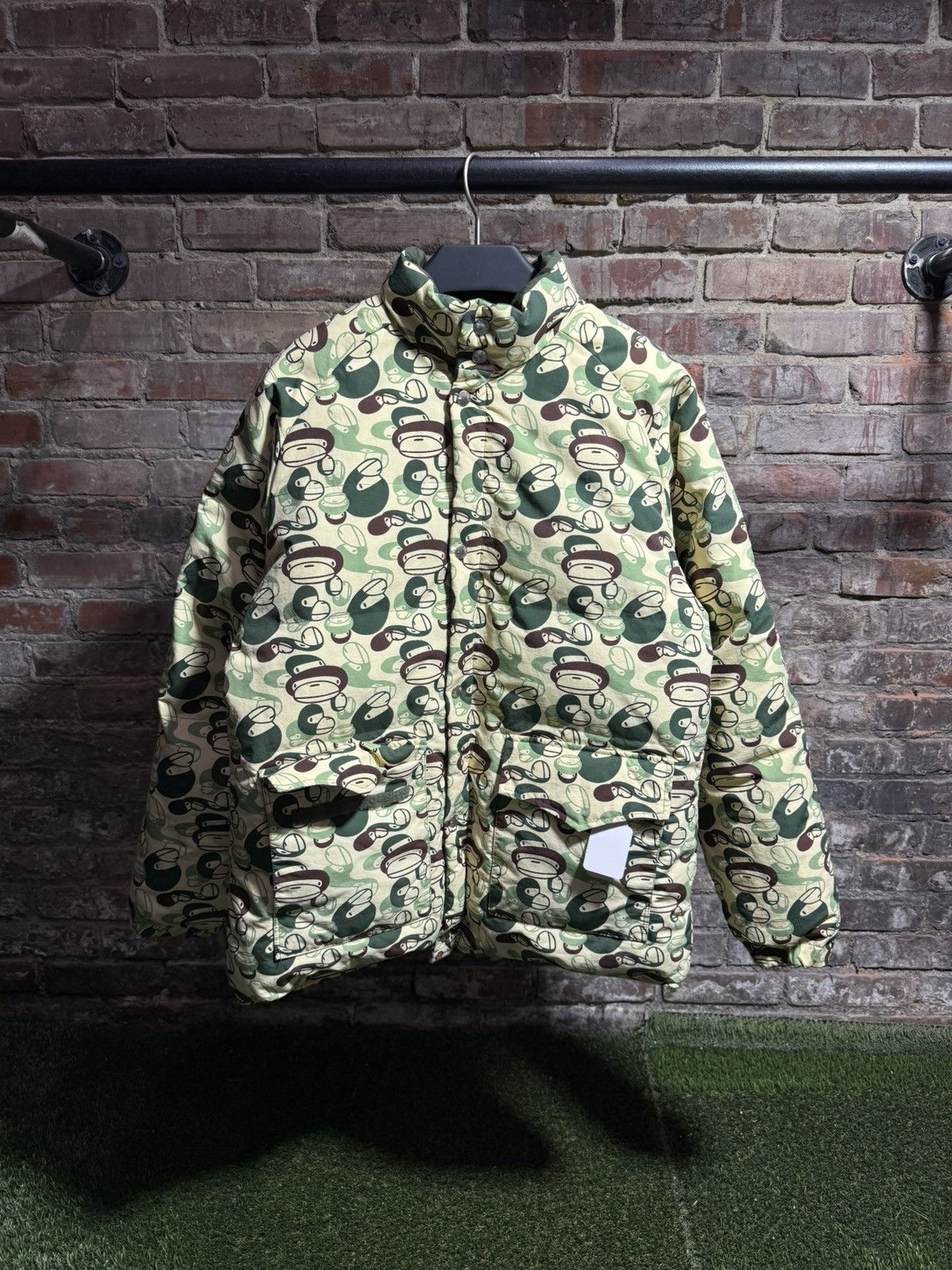 Bape Bape Baby Milo Reversible Puffer Jacket Sz. L Size US L / EU 52-54 / 3 - 1 Thumbnail