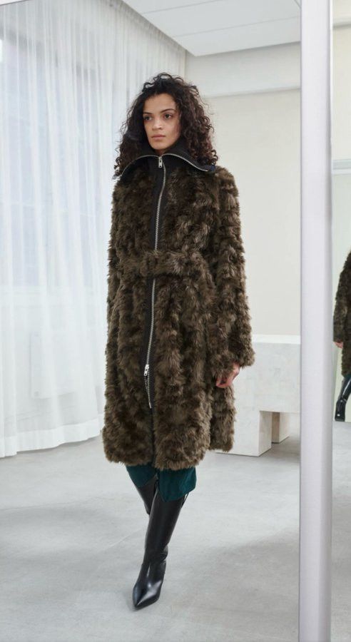 Hope Hope Track Coat Fur Faux Fur Size XS / US 0-2 / IT 36-38 - 1 Thumbnail