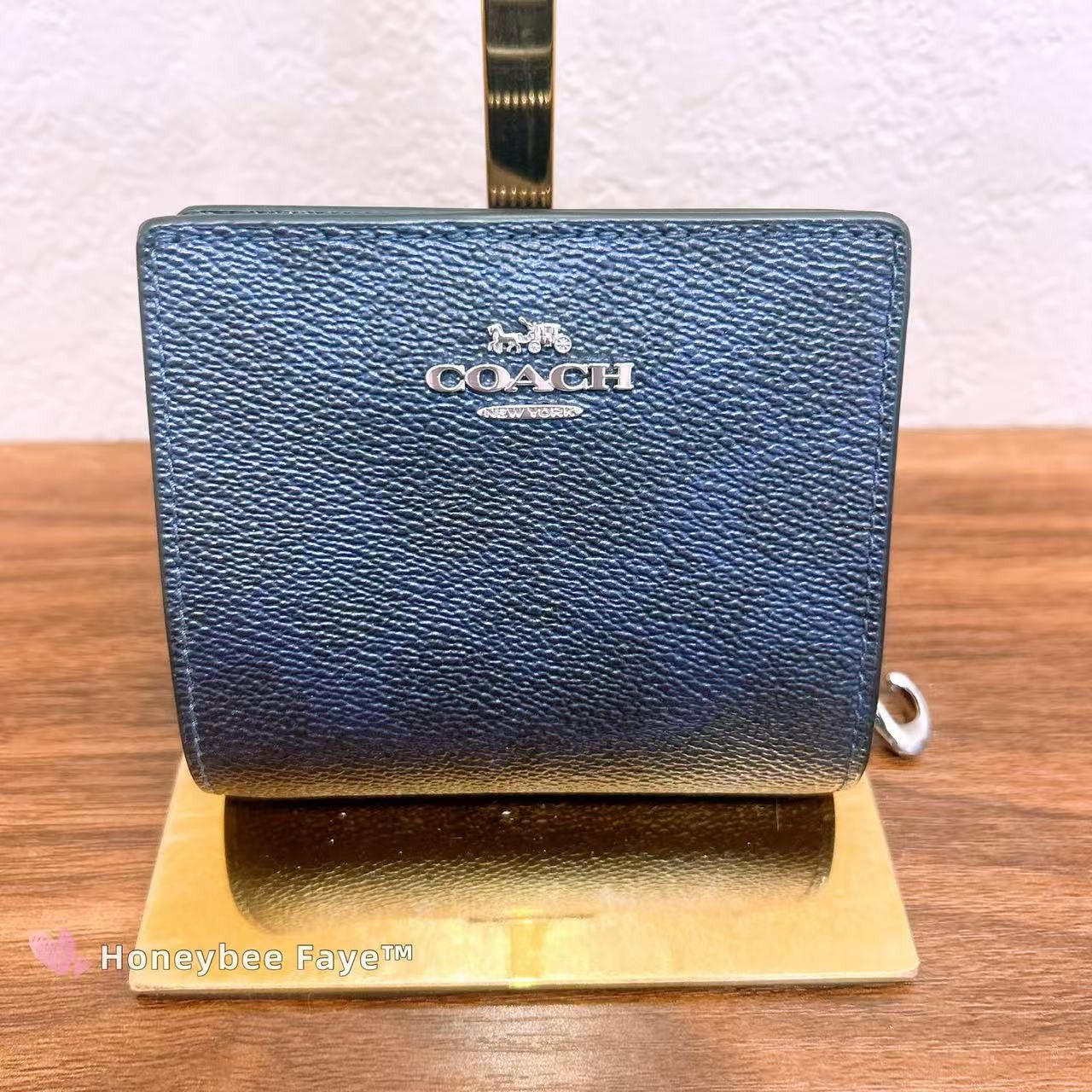 Coach NWT Coach Snap Wallet In Signature Canvas CCL96 Size ONE SIZE - 7 Thumbnail