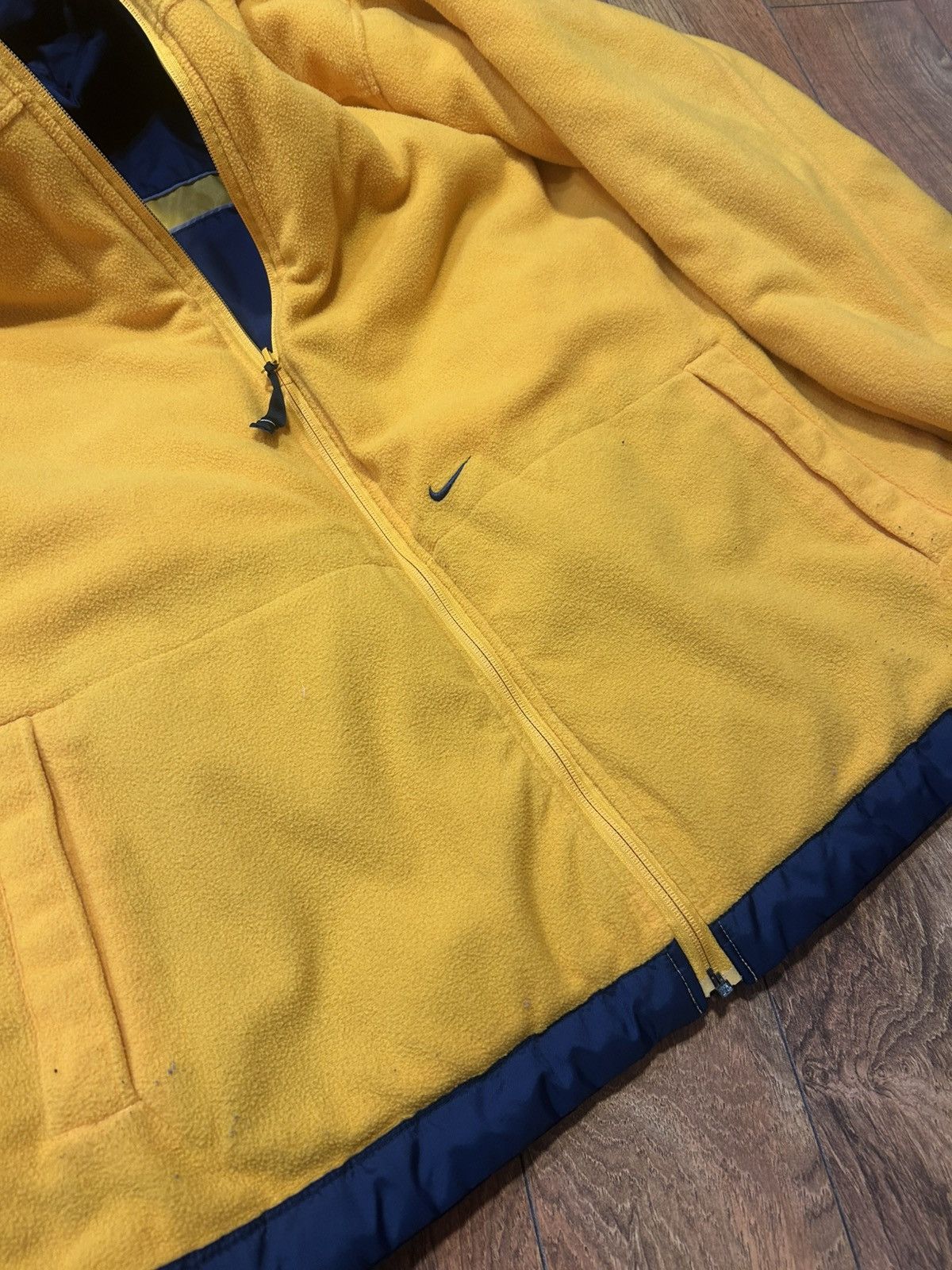 Nike Vintage Y2K Nike Reversible Jacket Blue / Yellow Size US XL / EU 56 / 4 - 6 Thumbnail
