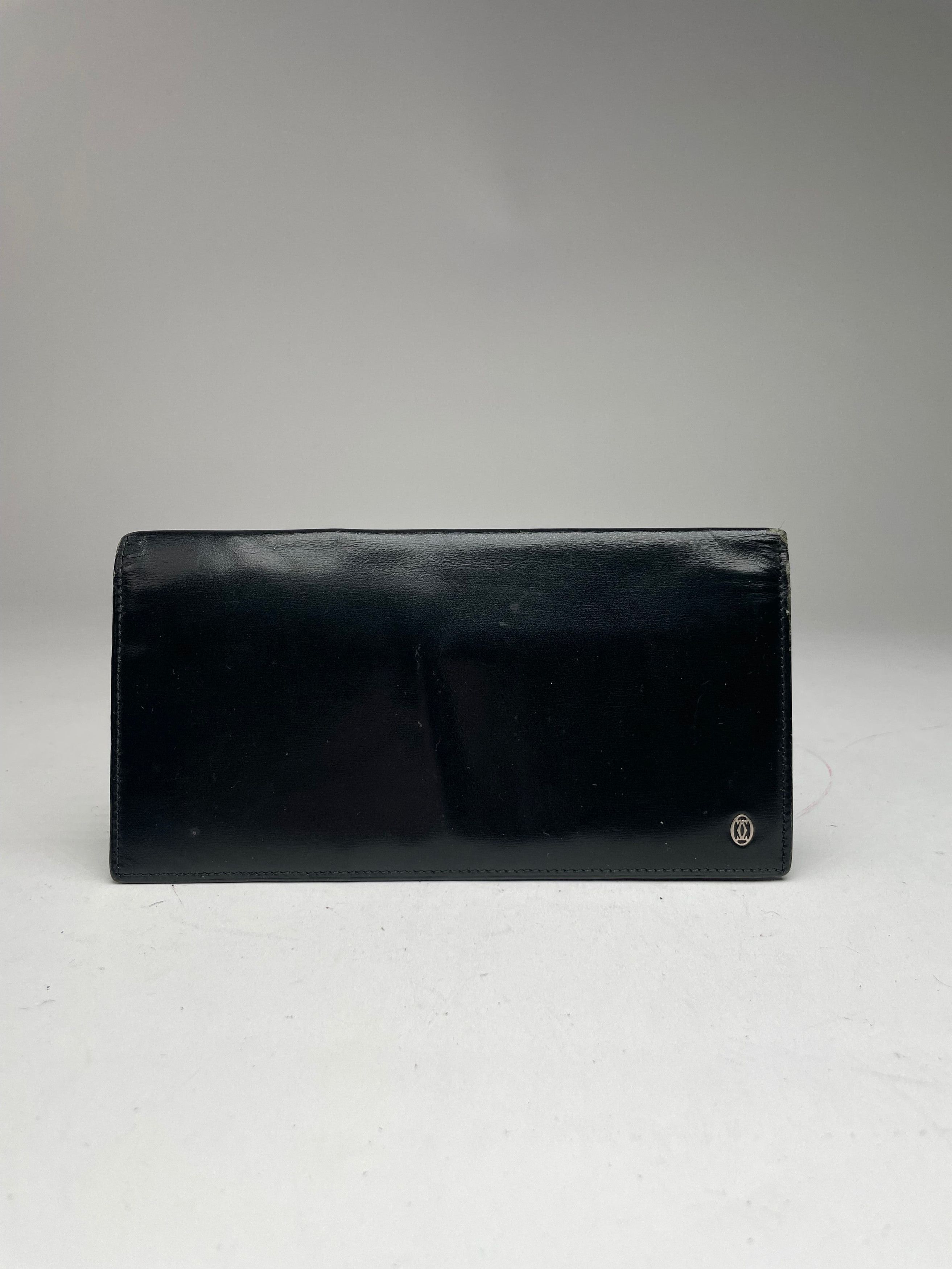 Cartier Vintage Patent Leather ID Holder black Size ONE SIZE - 1 Thumbnail