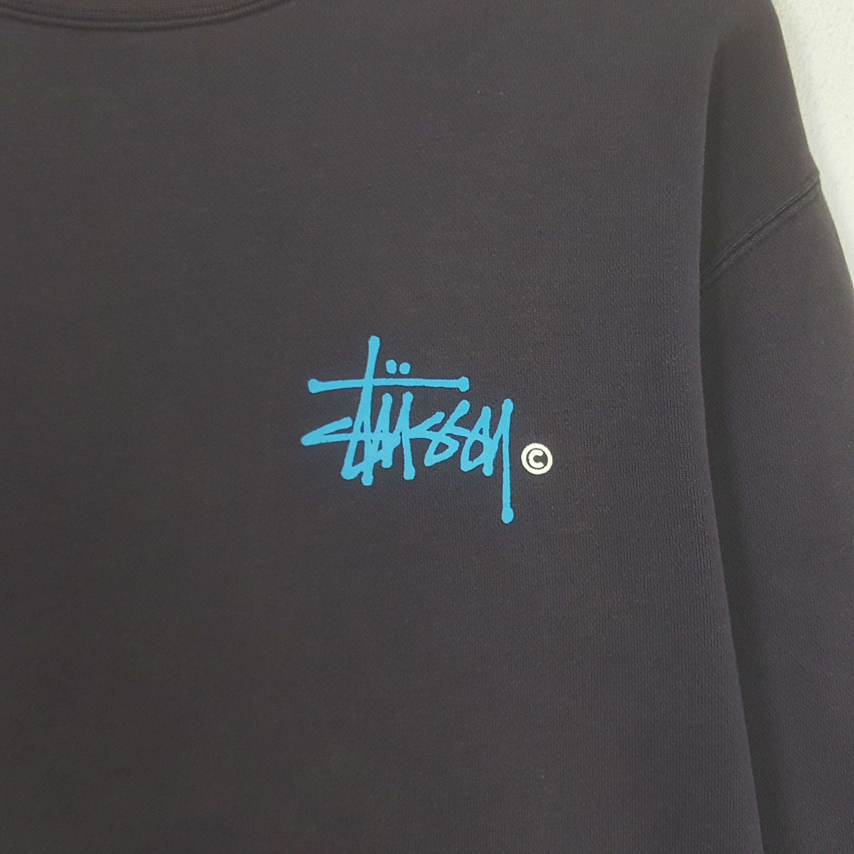 Stussy × Vintage Vintage Stussy Spell Out Logo Sweatshirt Size US L / EU 52-54 / 3 - 4 Thumbnail