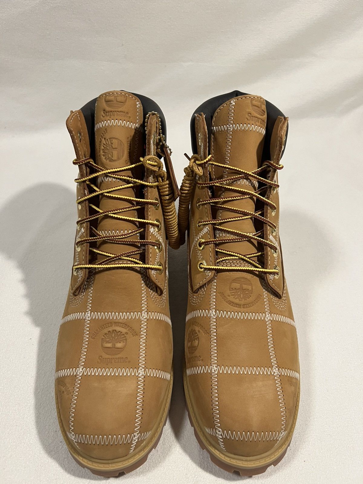 Supreme × Timberland Timberland x Supreme 6 inch Patchwork Boots ‘26 Size US 9.5 / EU 42-43 - 10 Thumbnail