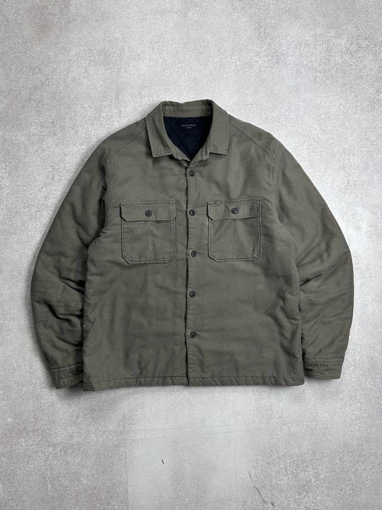 Allsaints Vintage Allsaints Heavy Plaid Overshirt Jacket XL Size US XL / EU 56 / 4 - 1 Thumbnail