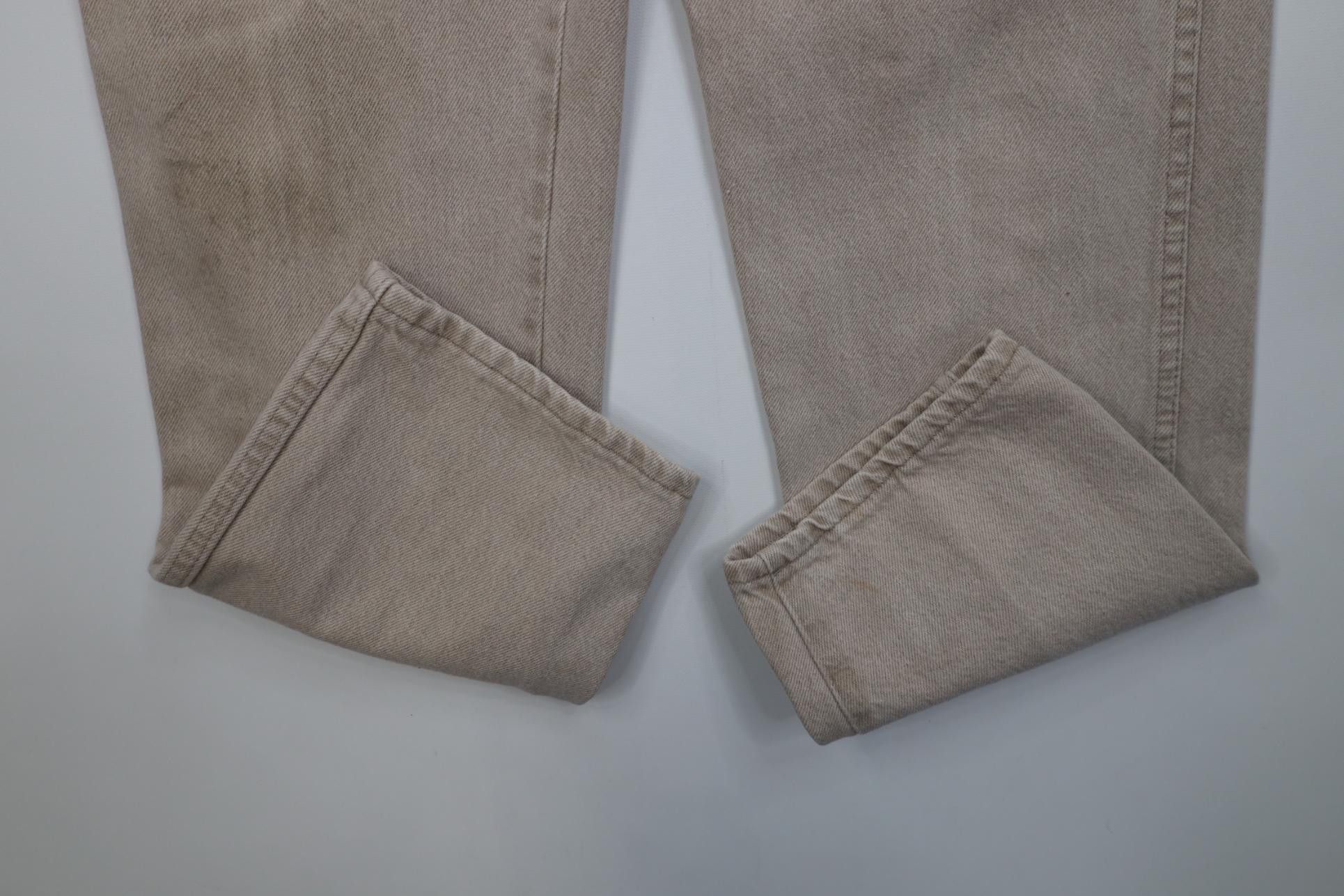 Wrangler Vintage 90s Wrangler Straight Leg Denim Jeans Beige USA Size US 32 / EU 48 - 5 Thumbnail
