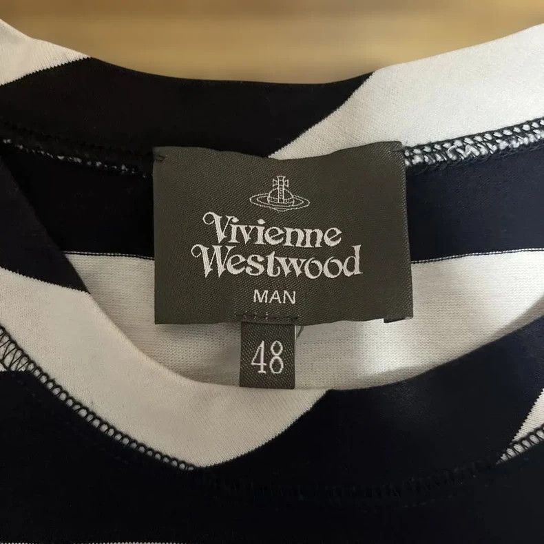 Vivienne Westwood Vivienne Westwood Striped T-shirt Size US M / EU 48-50 / 2 - 2 Thumbnail