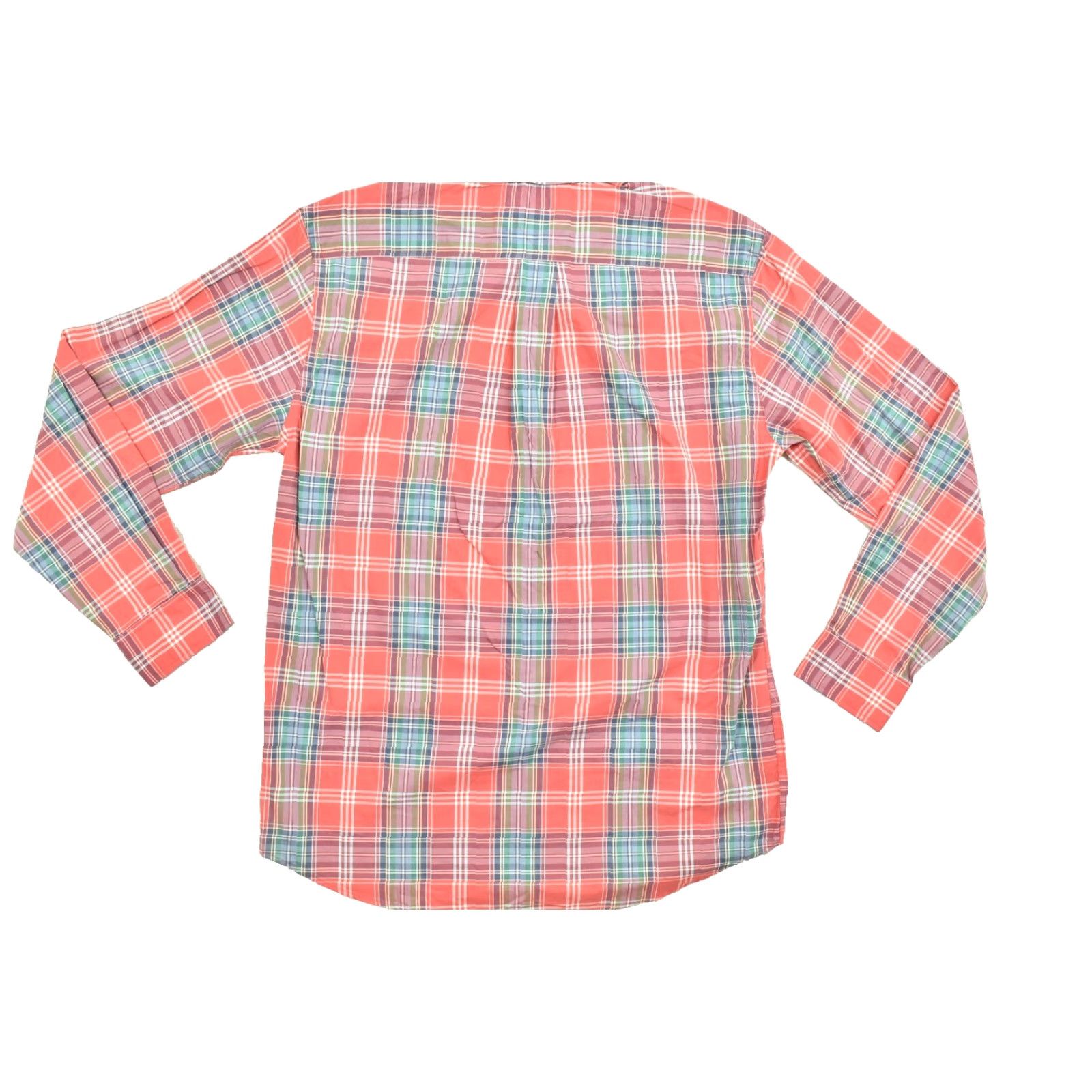 Tommy Hilfiger Tommy Hilfiger Shirt Mens L Red Blue Green Plaid Long Sleeve Button Down Casual Pocket Cotton Woven Buttons Multicolor Tommy Jeans Style Size US L / EU 52-54 / 3 - 2 Thumbnail