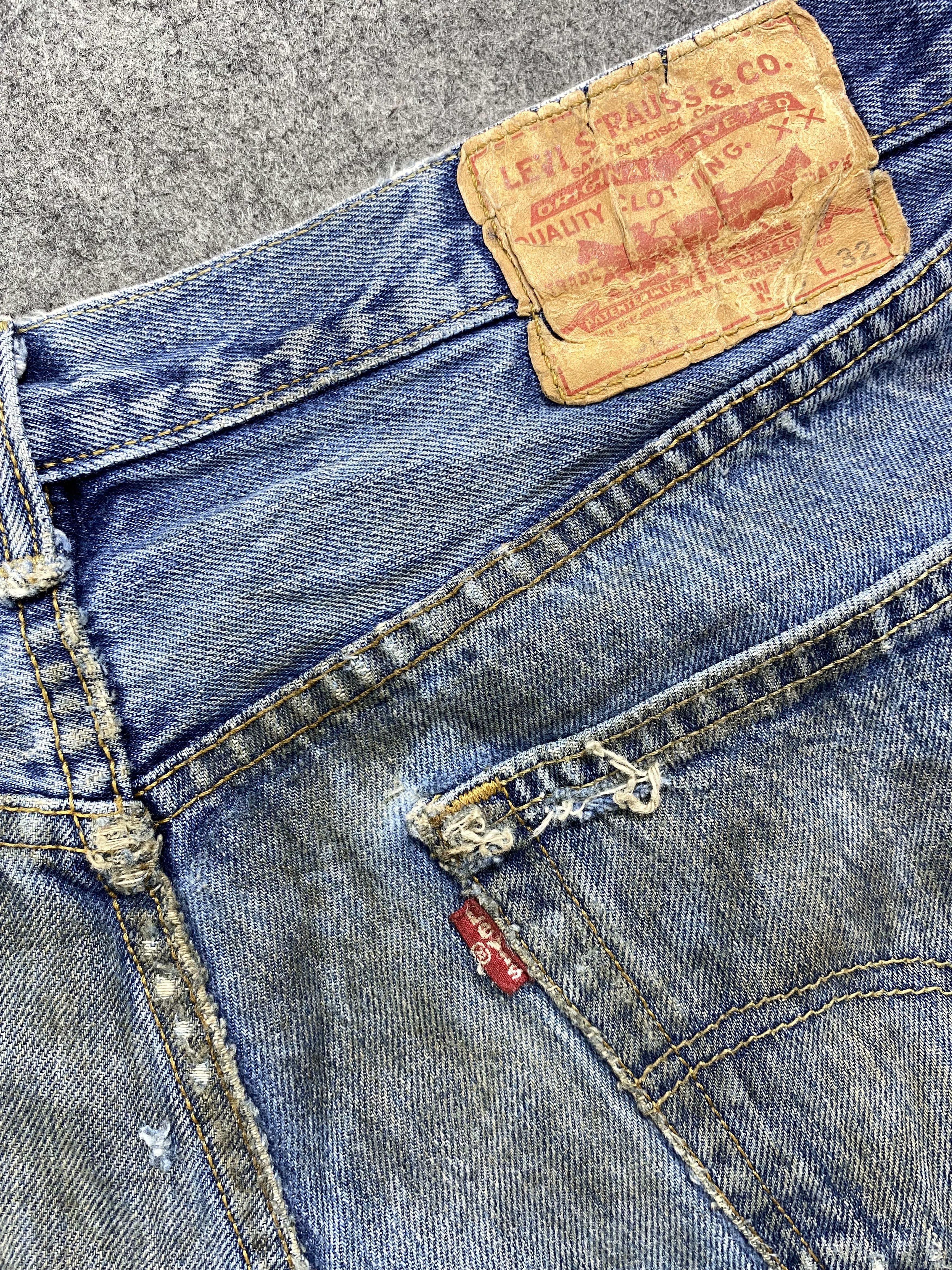 Levi's Blue Vintage Levi's 501 Jeans 32x31 Denim -JN1179 Size US 32 / EU 48 - 9 Thumbnail
