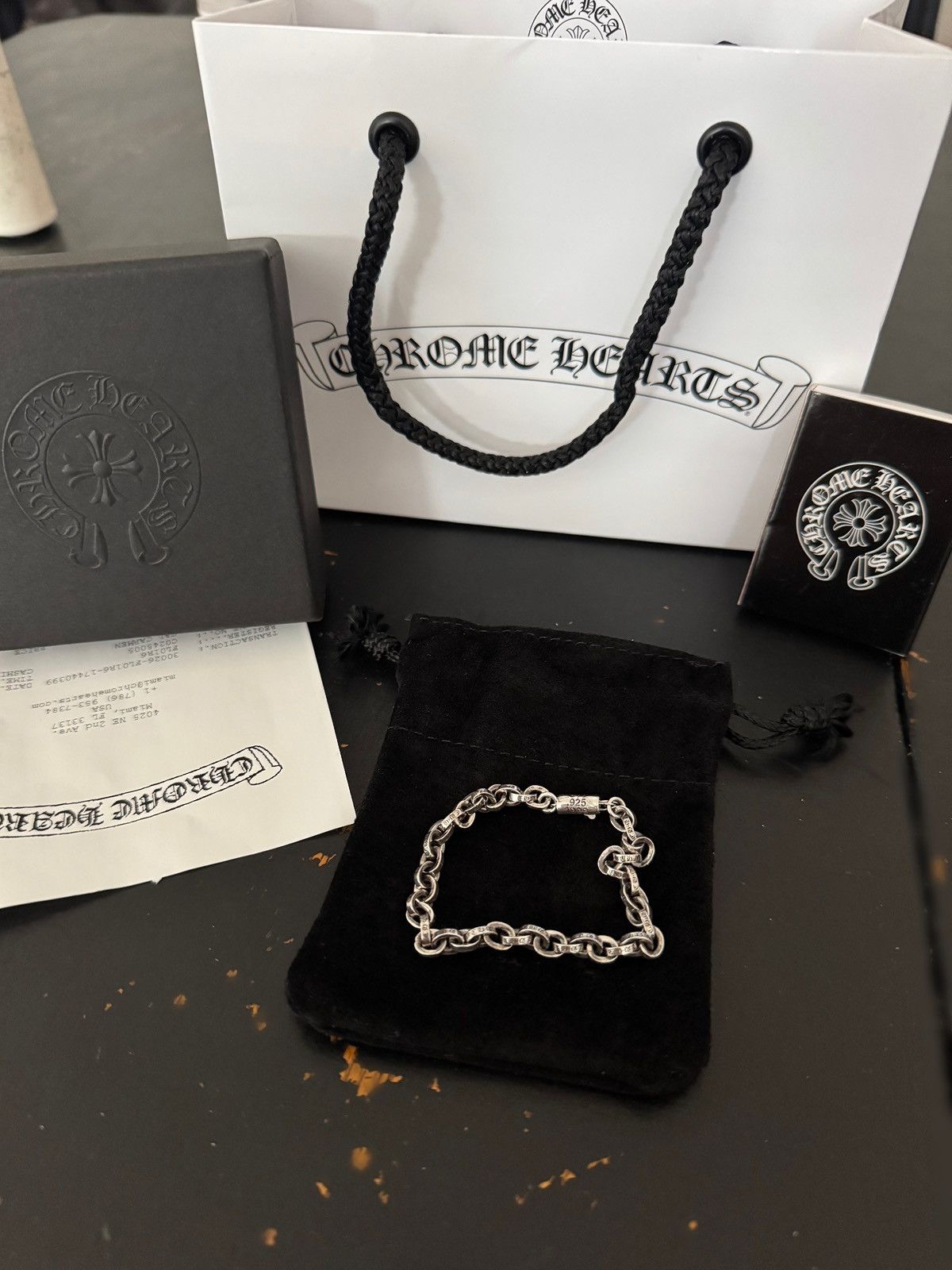 Chrome Hearts Chrome hearts, paper chain bracelet Size ONE SIZE - 1 Thumbnail