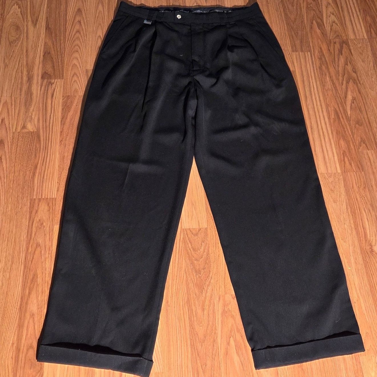 Stacy Adams Stacy Adams Men's Black Dress Pants - Size 38 Regular Size US 38 / EU 54 - 3 Thumbnail