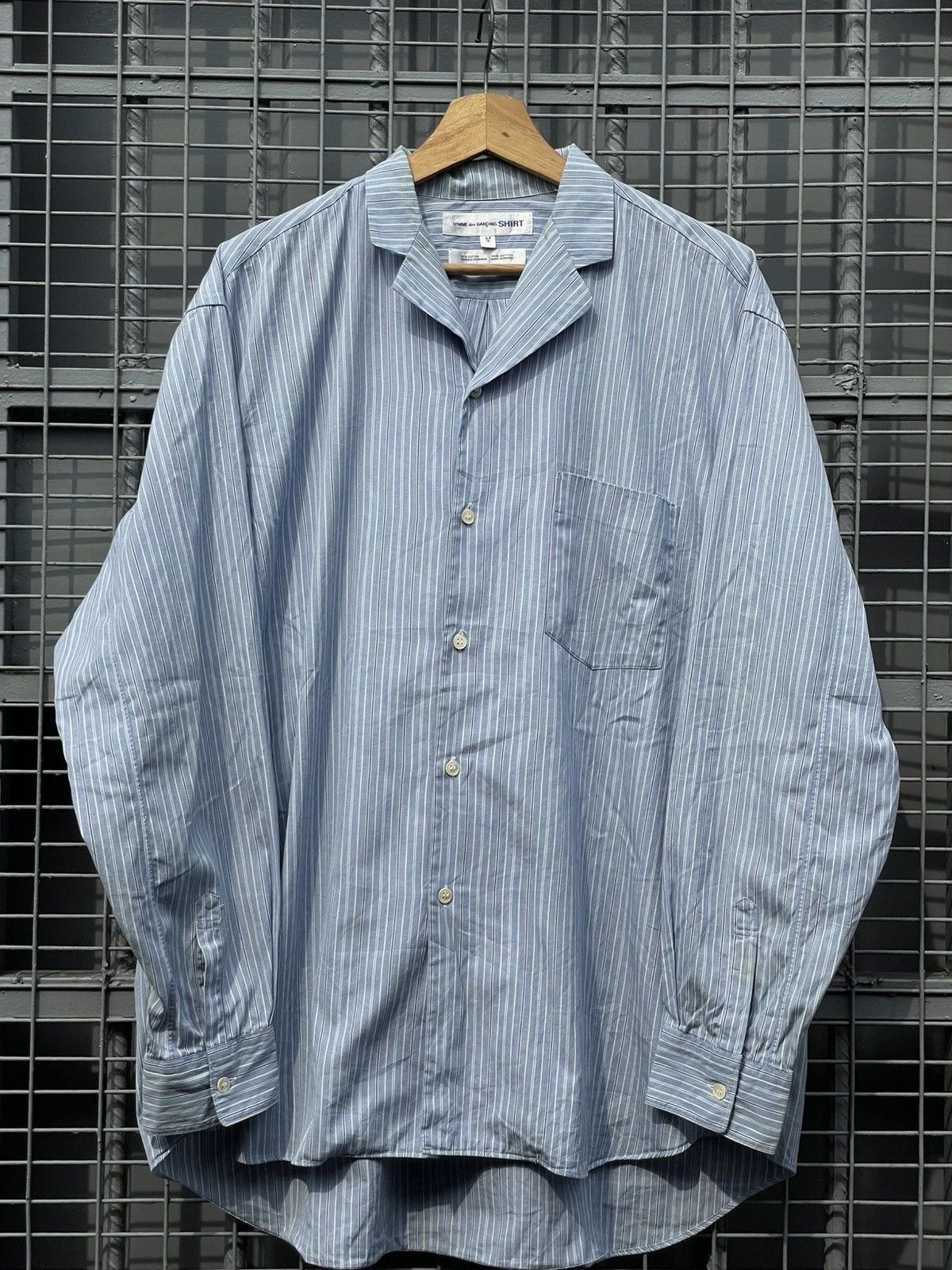 Comme des Garcons SHIRT Comme Des Garcons | Striped Button-Up Shirt Size US M / EU 48-50 / 2 - 1 Thumbnail