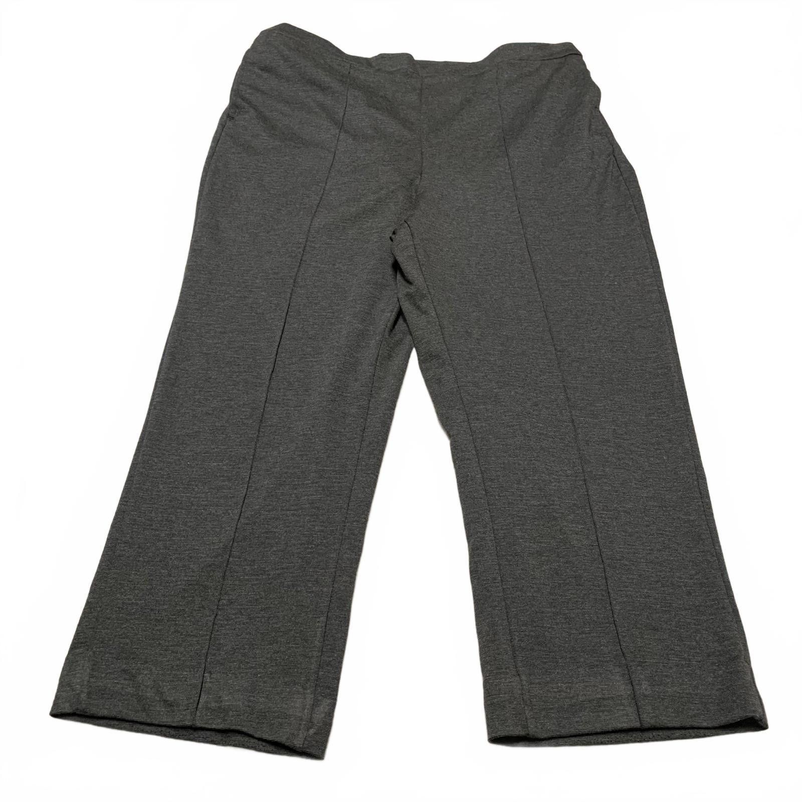 Other Liz & Me Sport Women's Size 16 Wide Gray Capris 38 x 26 Size 38" / US 16 / IT 52 - 1 Thumbnail