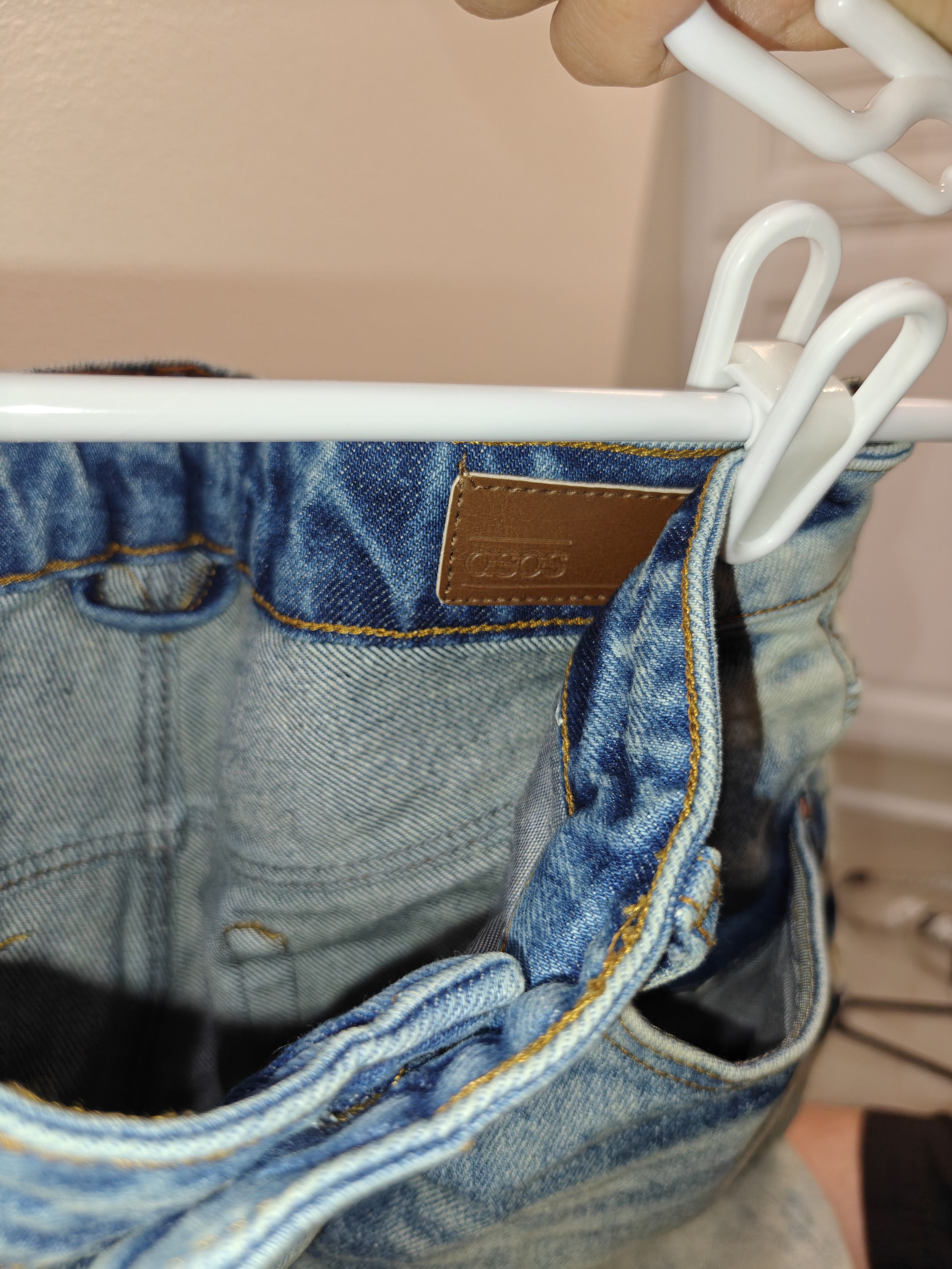 Asos Asos Acid Washed Denim Size US 30 / EU 46 - 3 Thumbnail