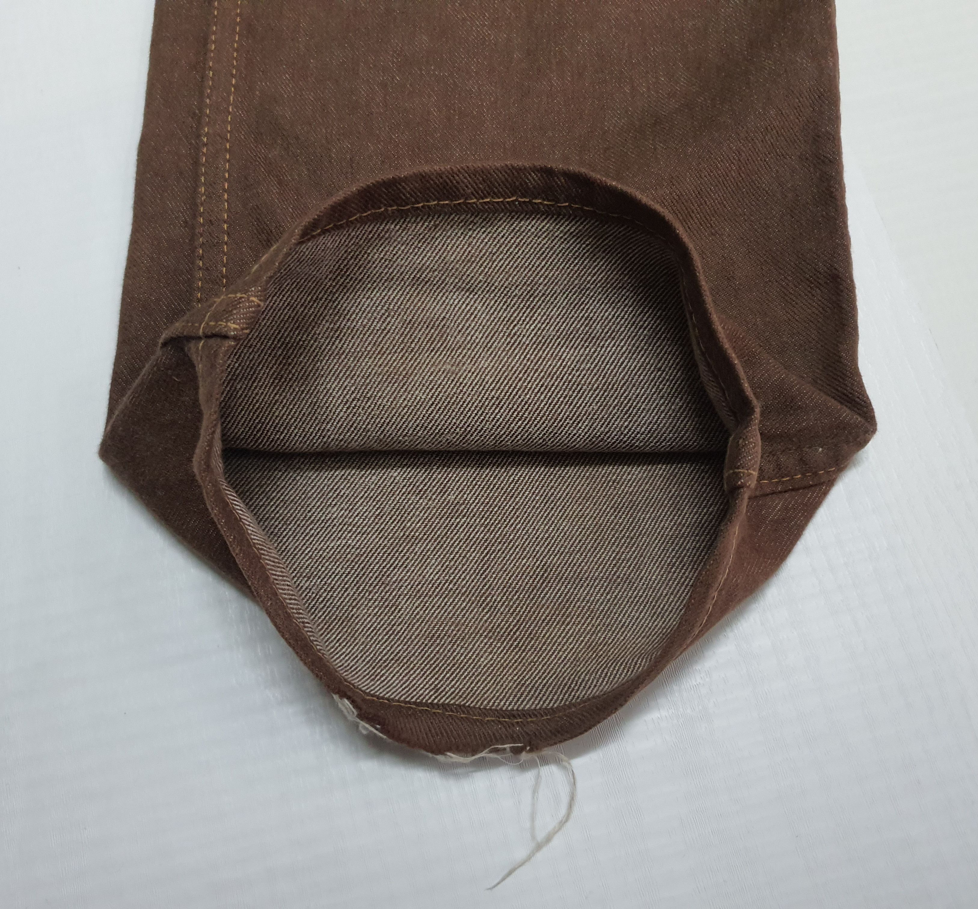 Bape Waist 36" Vintage Bathing Ape Brown Jeans, XL. (Original) Size US 36 / EU 52 - 7 Thumbnail